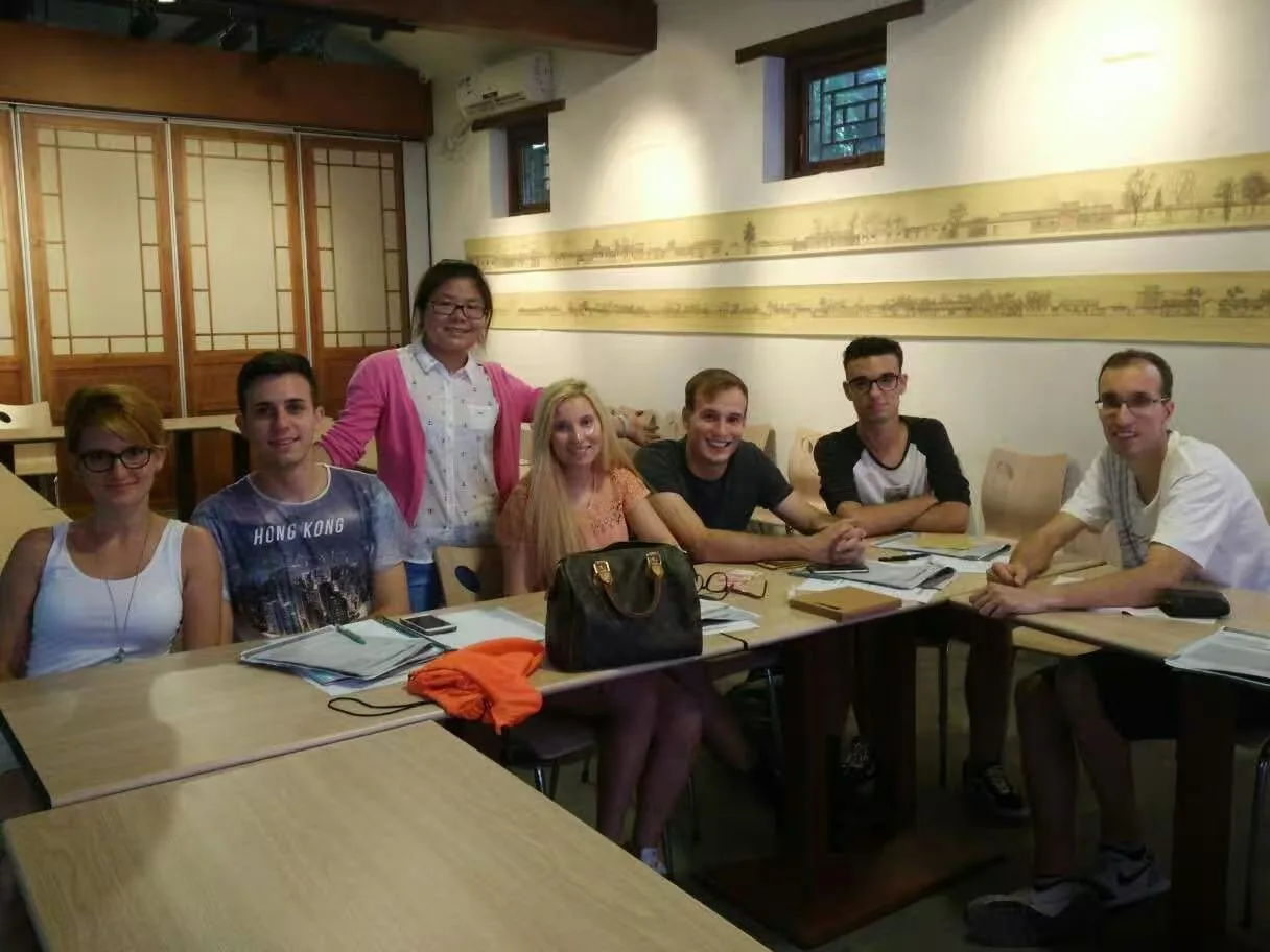 LinkedTour trainees during the two-week study program in Shanghai